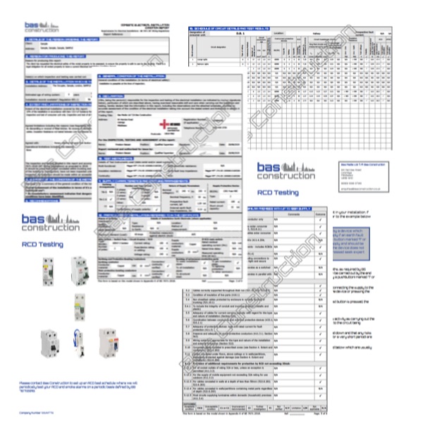 Periodic RCD and smoke alarm testing